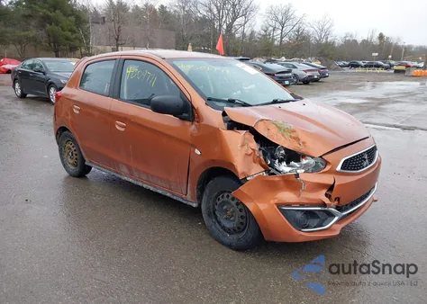 2017 Mitsubishi Mirage Es из США, поврежденный, VIN ML32A3HJ5HH001326